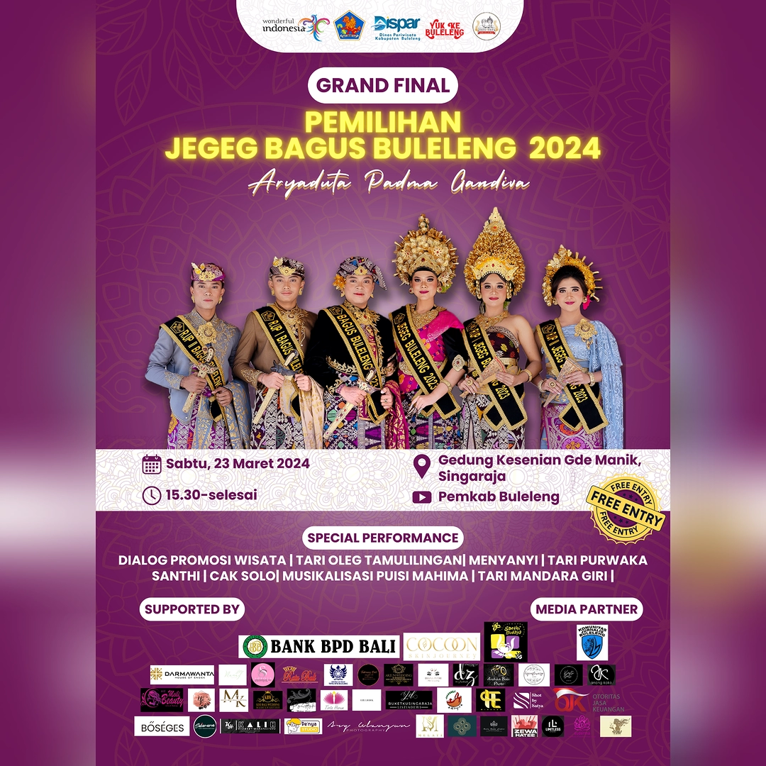 Grand Final Jegeg Bagus Buleleng 2024 | Visit North Bali